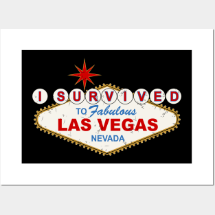 I survived to fabulous las vegas Posters and Art